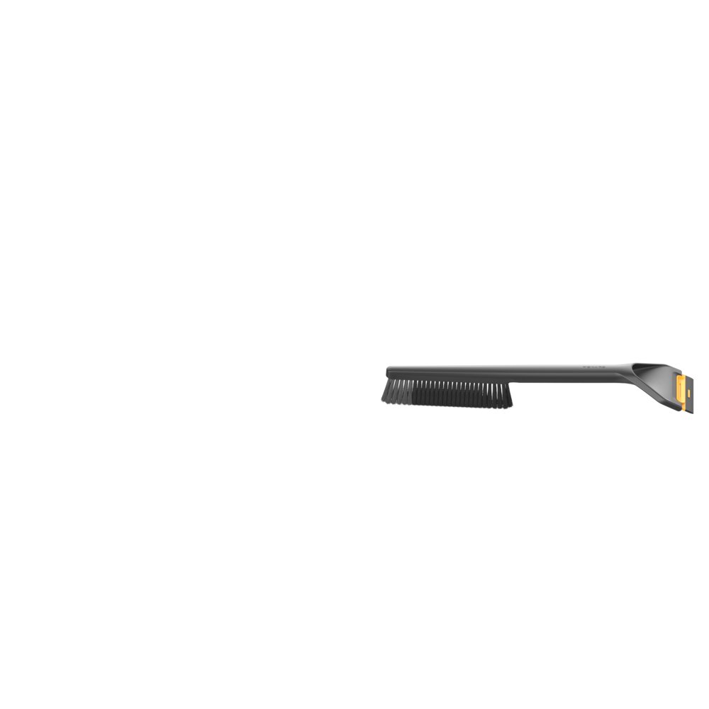 Autoškrabka se smetáčkem Fiskars Solid™ - černá