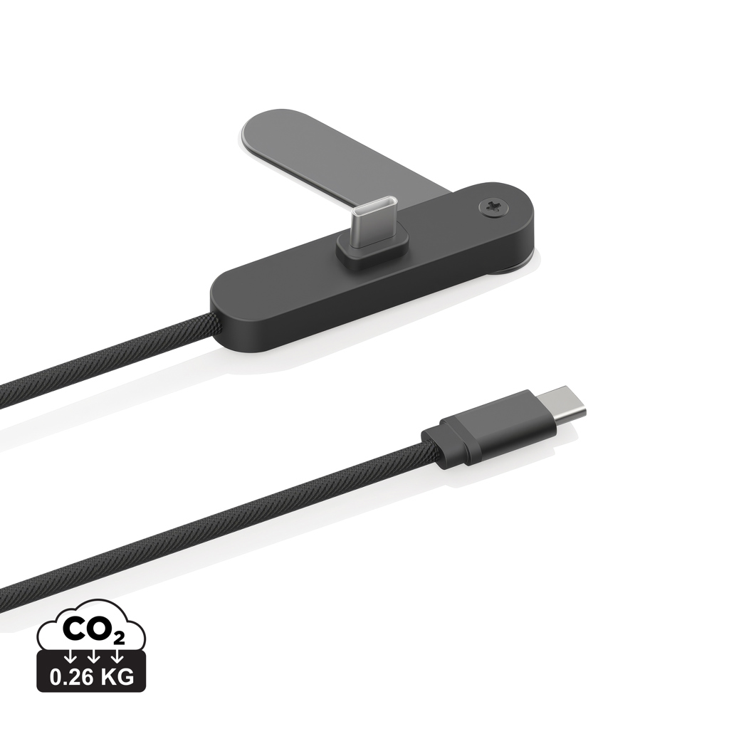 Nab.kabel Aluvia 65W PD se stojánkem na tel. RCS Černá