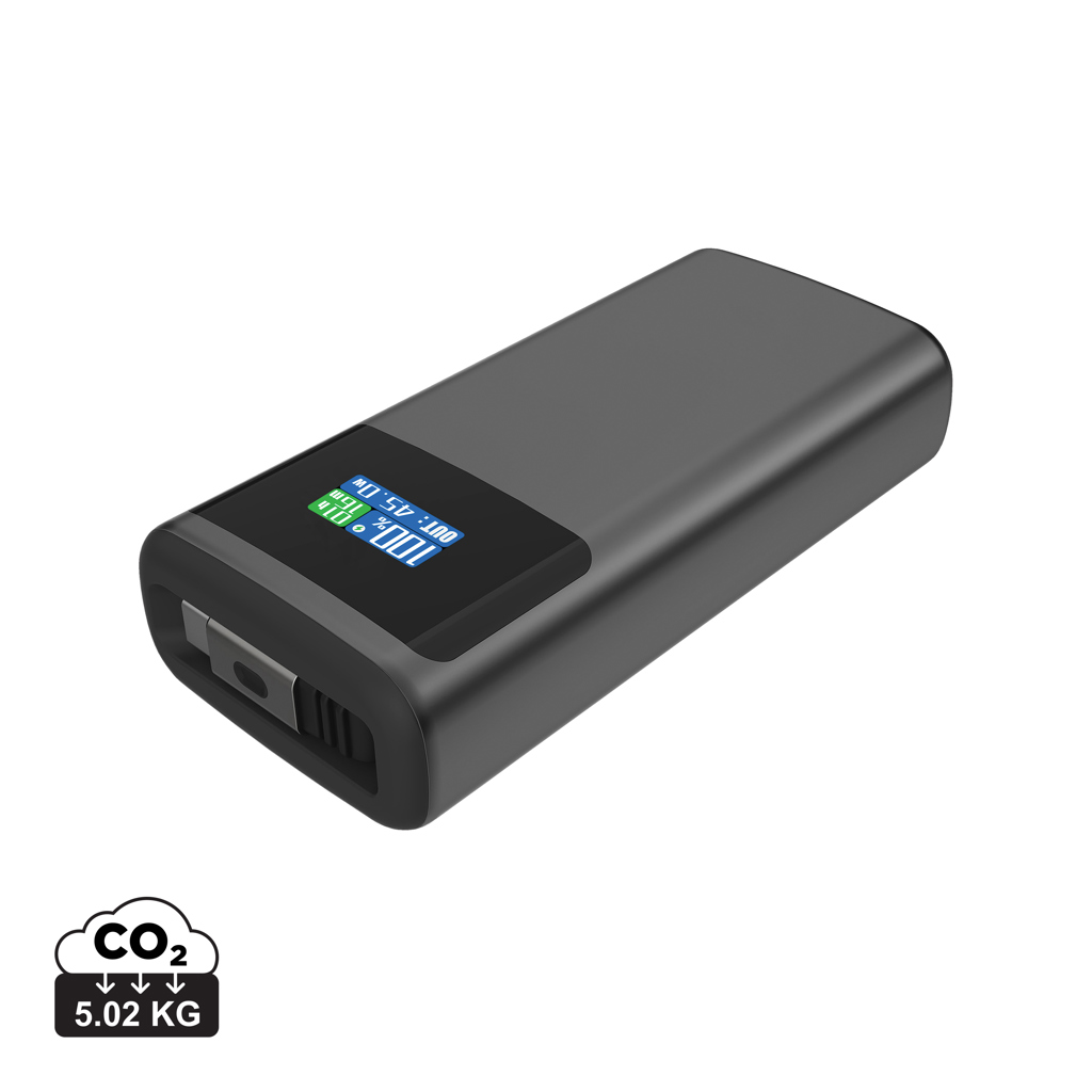 Ultrarychlá powerbanka PD45W Quantum 10 000 mAh z RCS Šedá, Černá