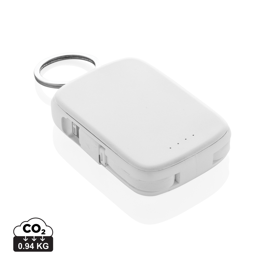 Powerbanka Nexo 20 000 mAh s integr. kabely z RCS Bílá