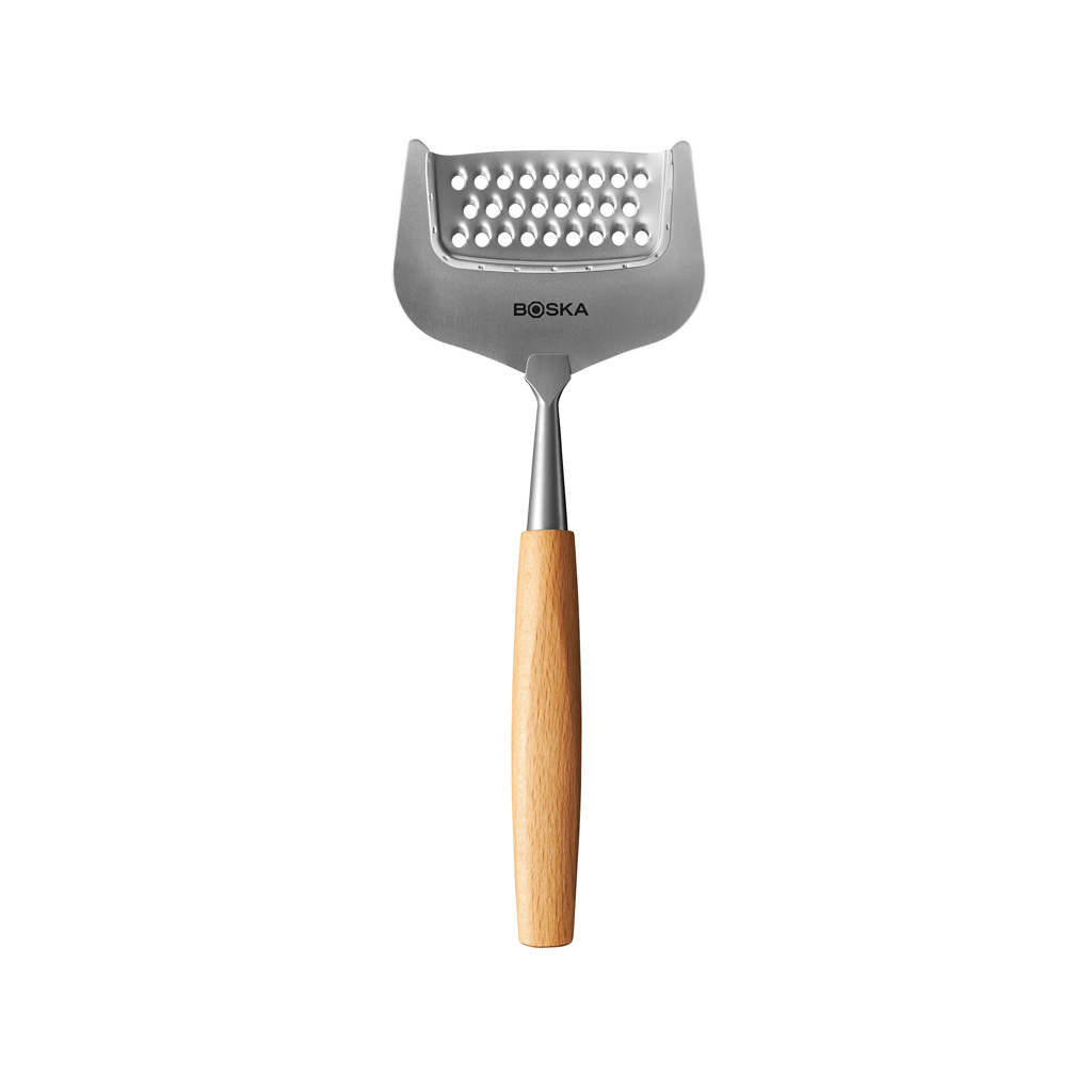 BOSKA Struhadlo na sýr Amigo Steel Grey, Hnědá