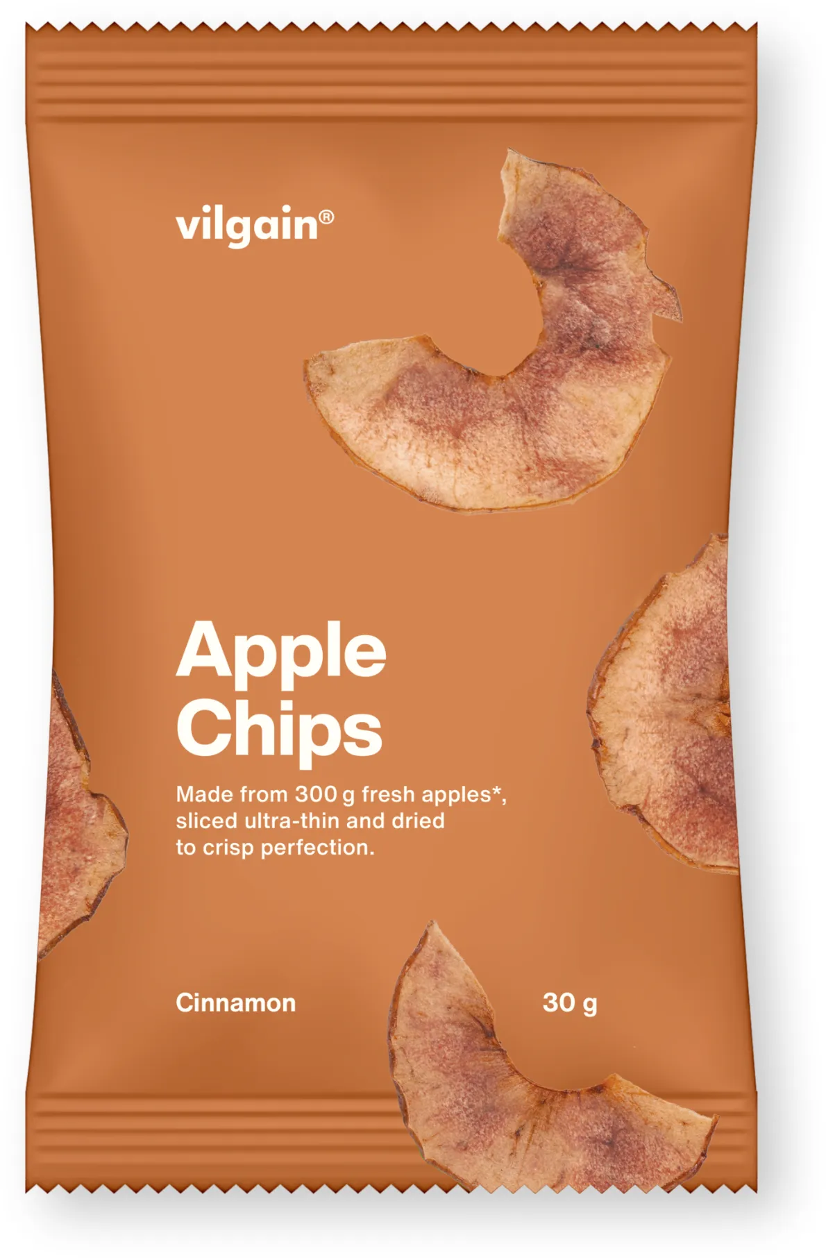 Vilgain Jablečné chipsy skořice 30 g