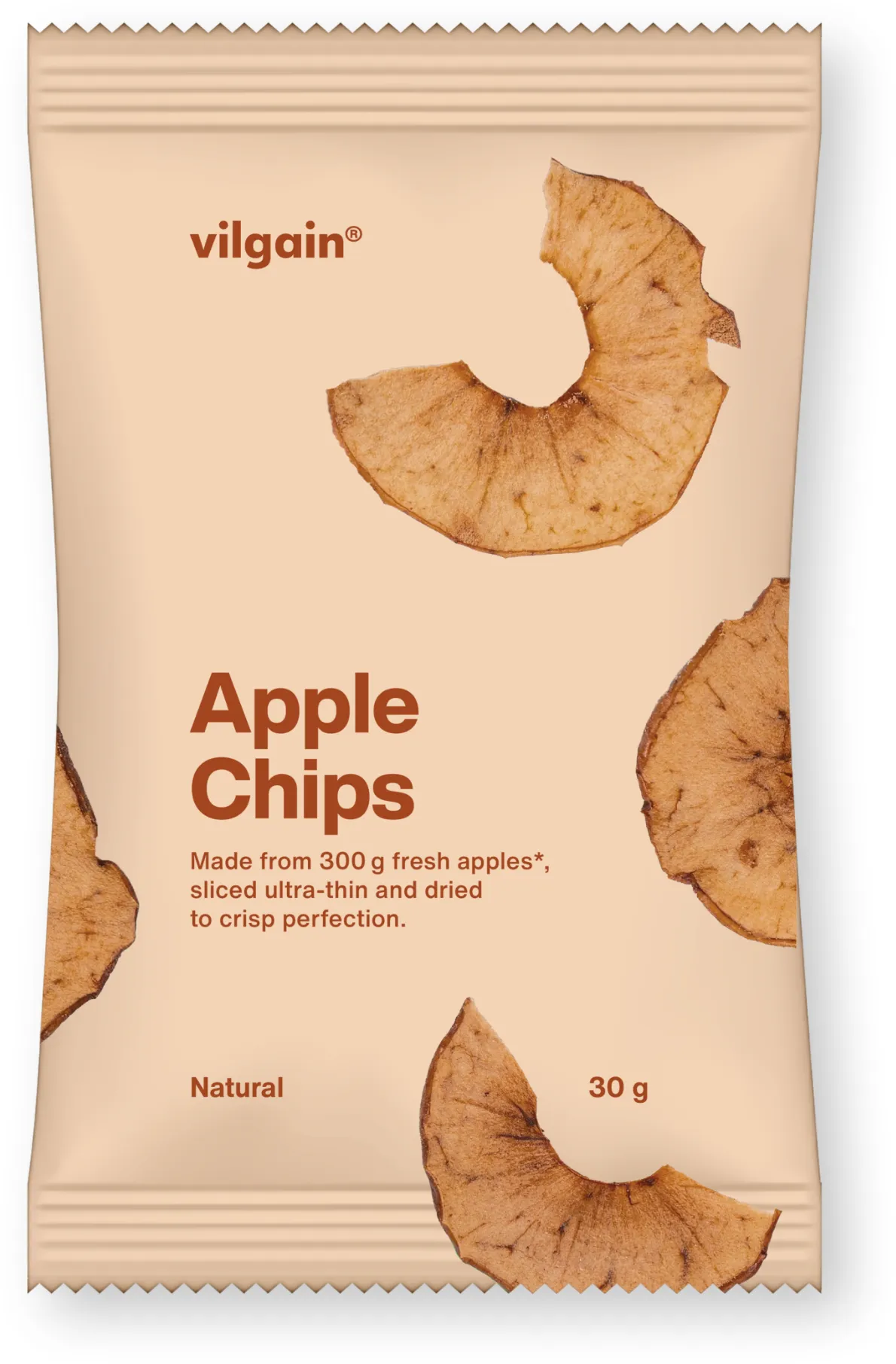 Vilgain Jablečné chipsy natural 30 g