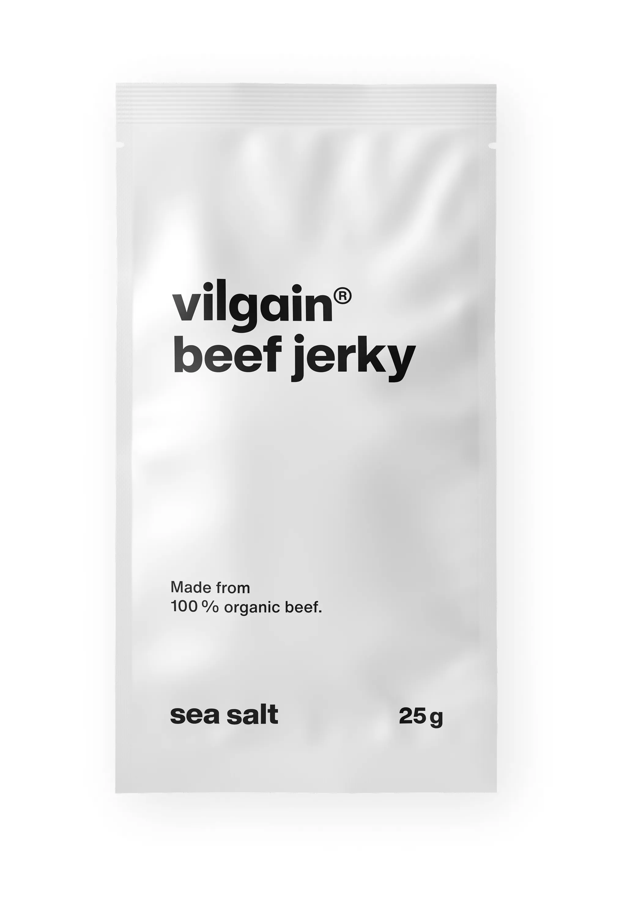 Vilgain Hovězí jerky BIO mořská sůl 25 g
