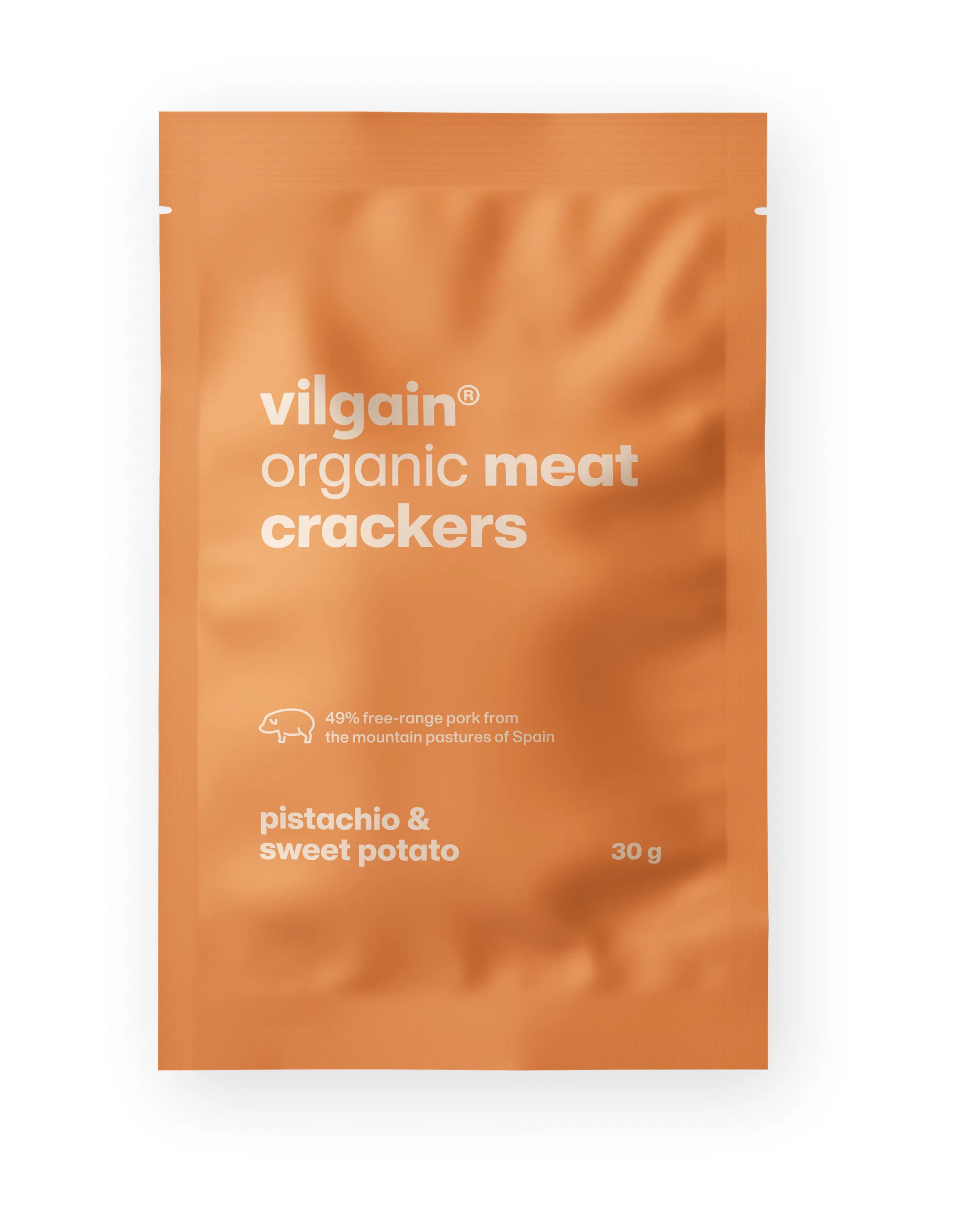 Vilgain Masové krekry BIO pistácie a batáty 30 g