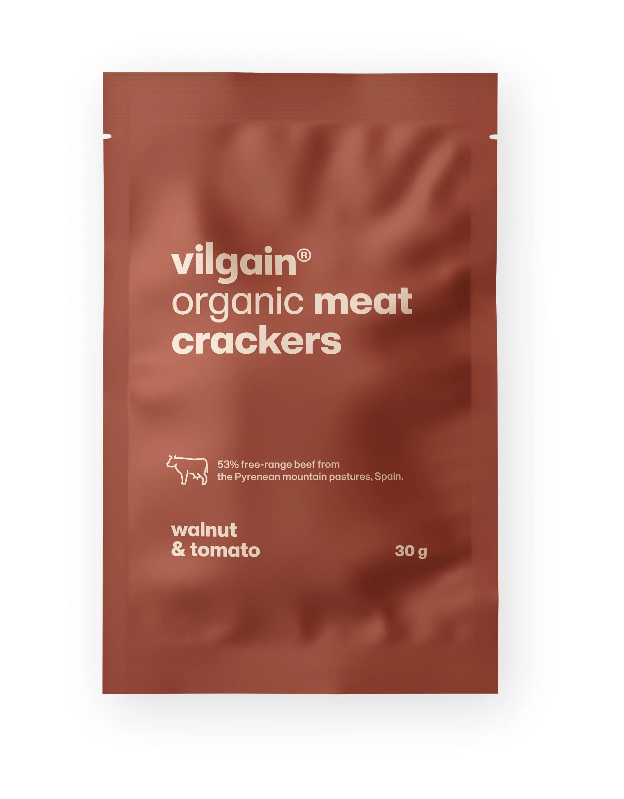 Vilgain Masové krekry BIO rajče a vlašský ořech 30 g