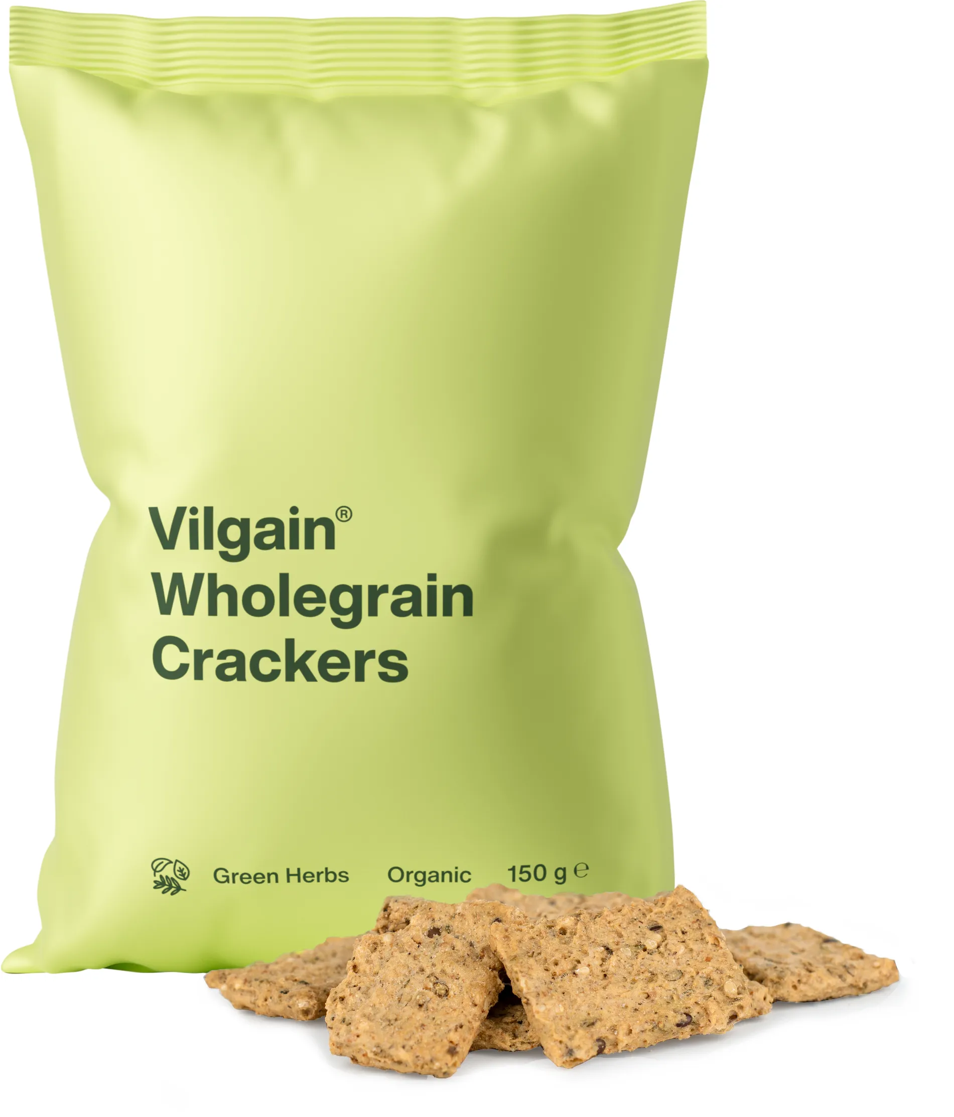 Vilgain Celozrnné krekry BIO bylinky 150 g