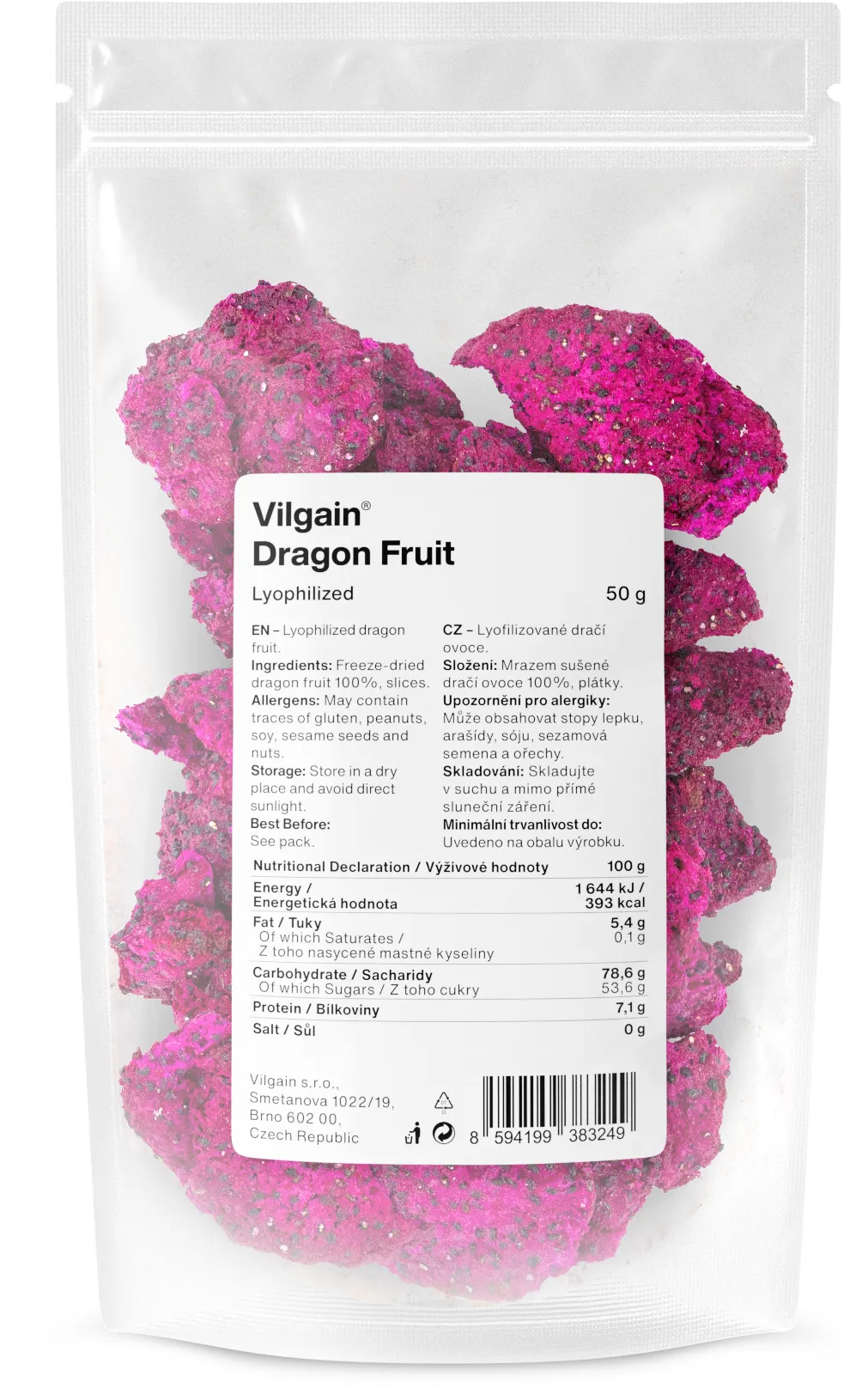 Vilgain Dračí ovoce lyofilizované 50 g