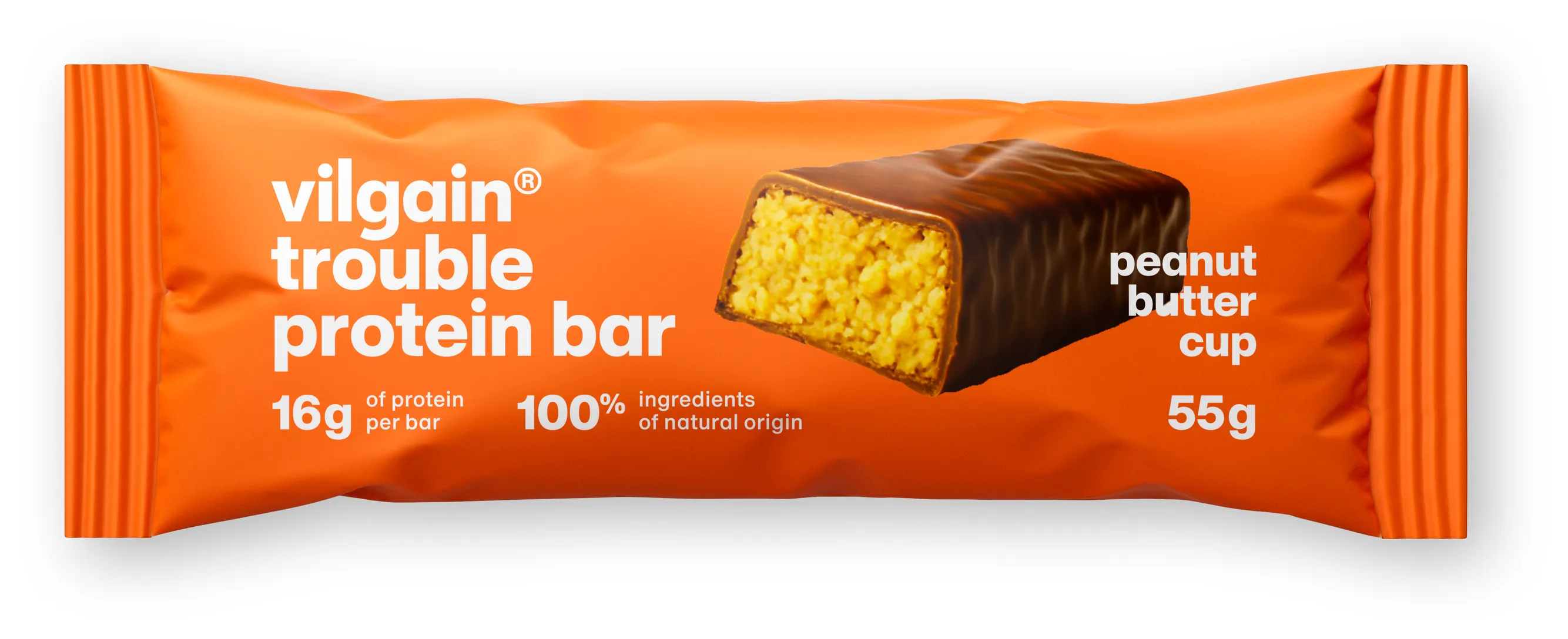 Vilgain Trouble Protein Bar Čokošík s arašídovým máslem 55 g