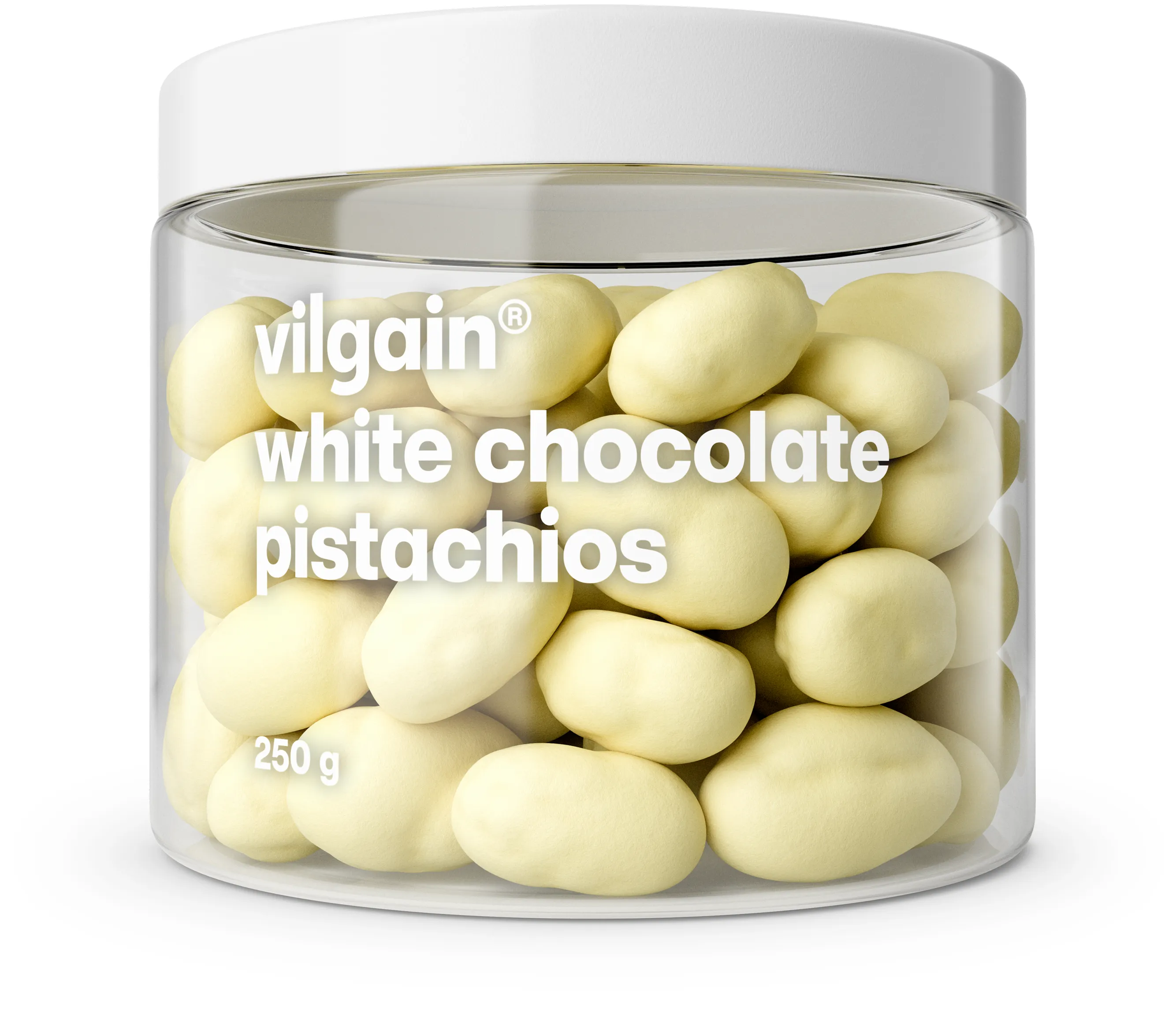 Vilgain Pistácie v čokoládě bílá čokoláda 250 g