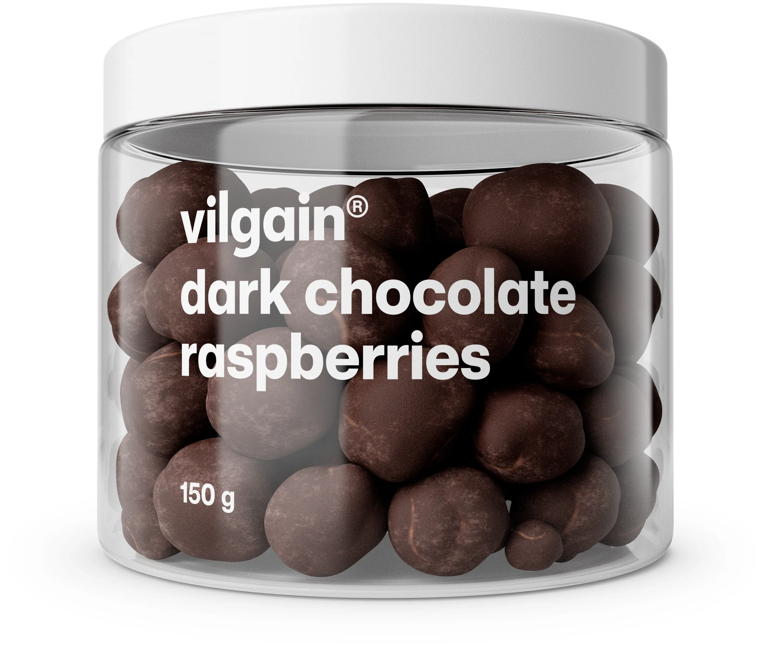 Vilgain Maliny v čokoládě hořká čokoláda 150 g