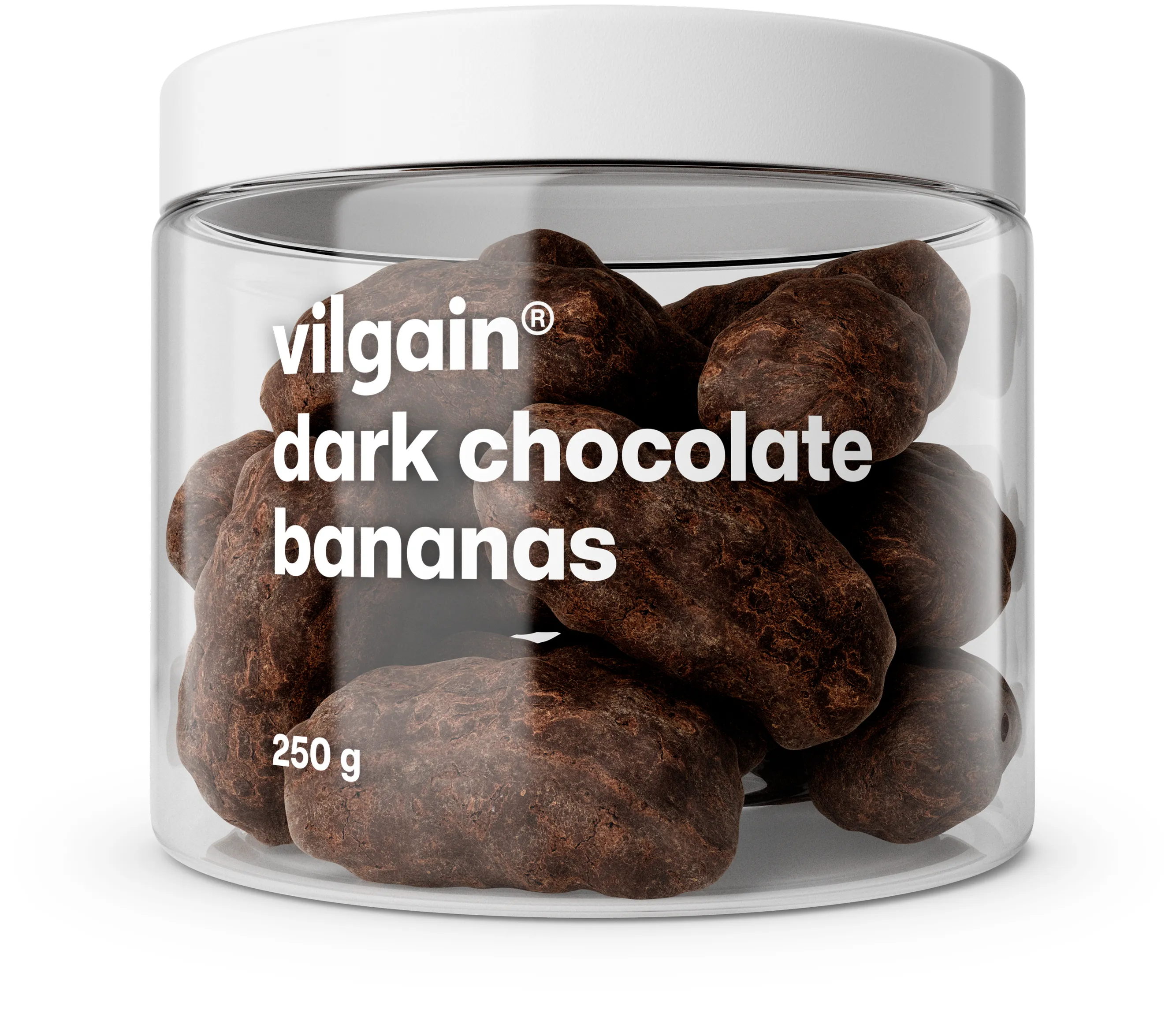 Vilgain Banány v čokoládě hořká čokoláda 250 g