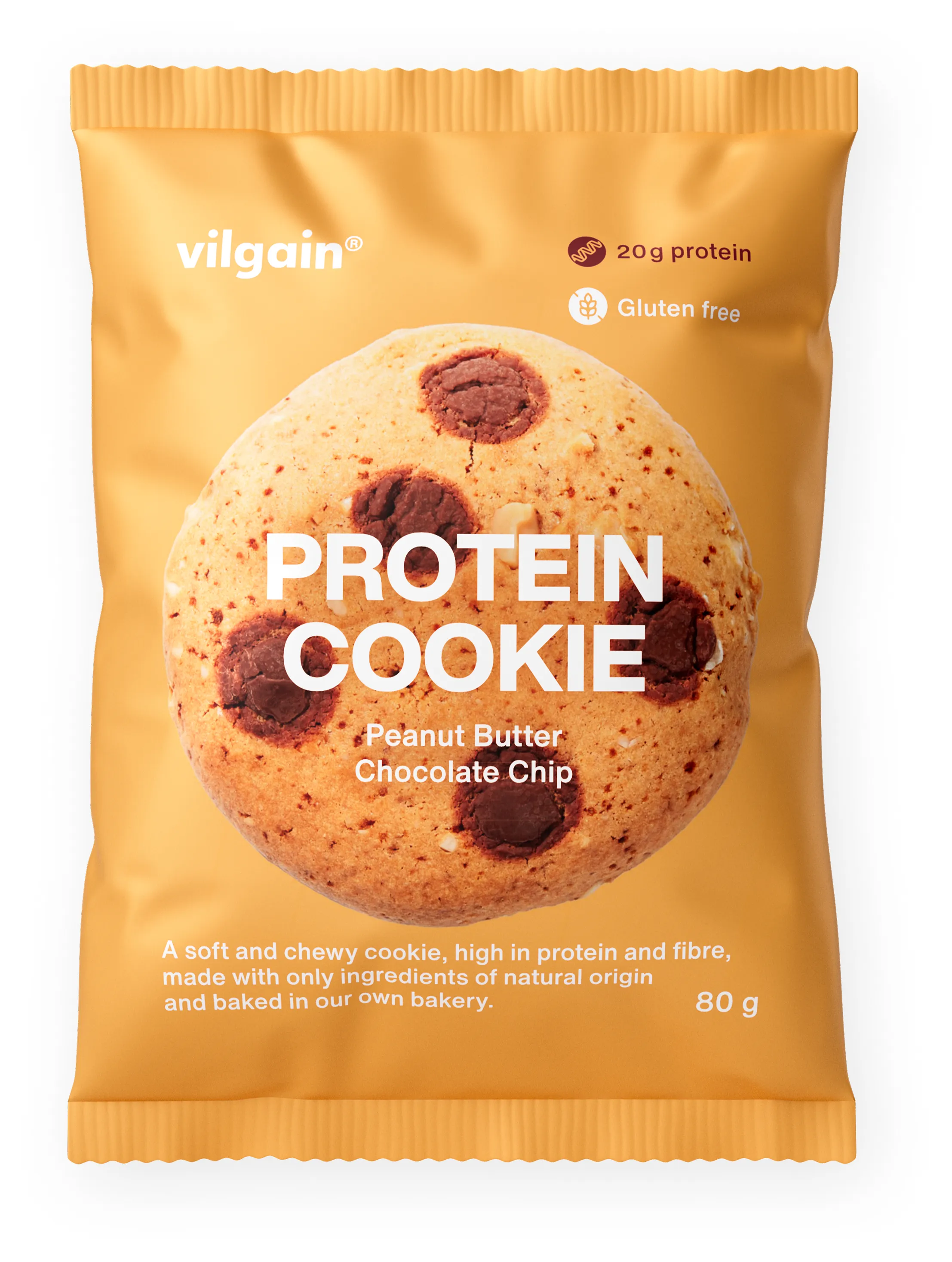 Vilgain Protein Cookie peanut butter chocolate chip 80 g