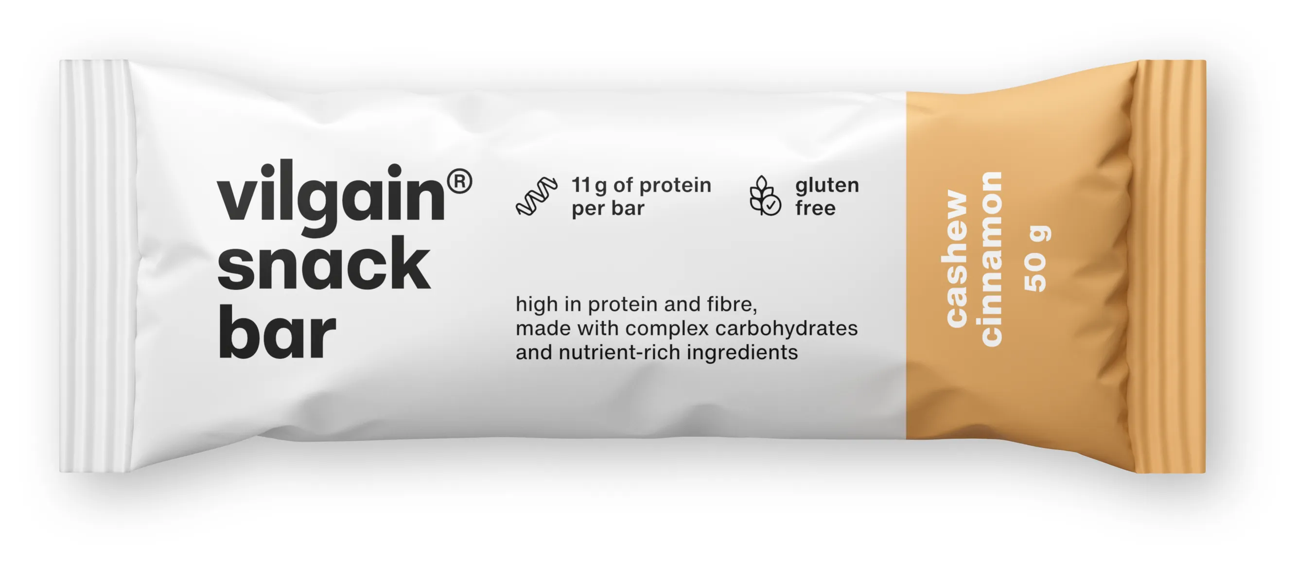 Vilgain Snack Bar Kešu a skořice 50 g