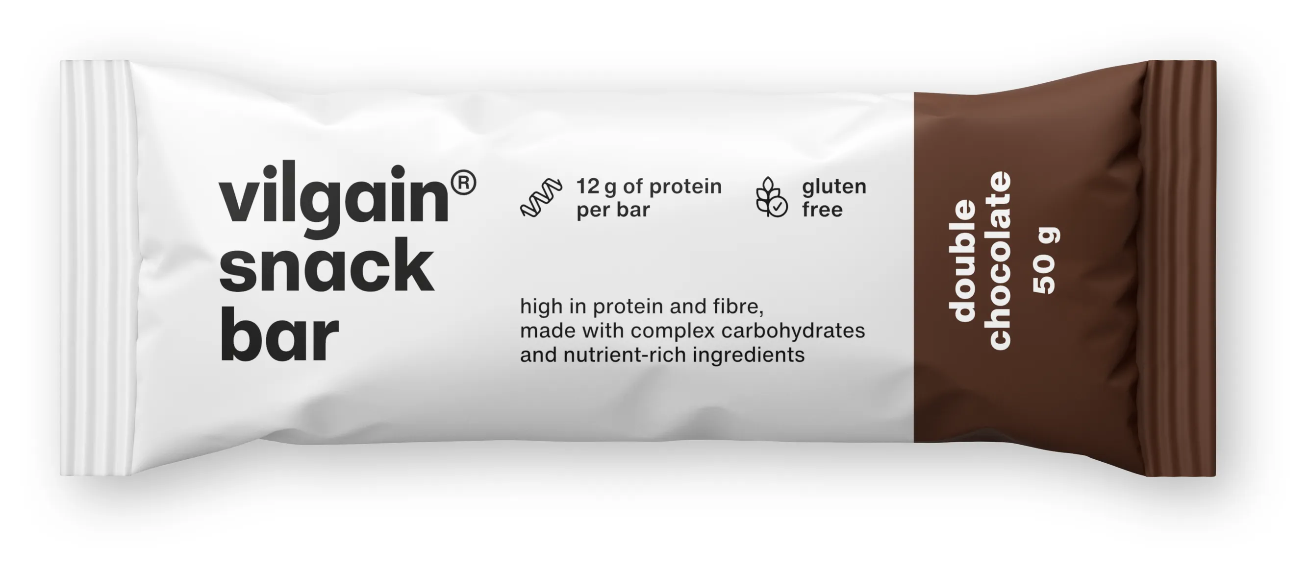 Vilgain Snack Bar dvojitá čokoláda 50 g