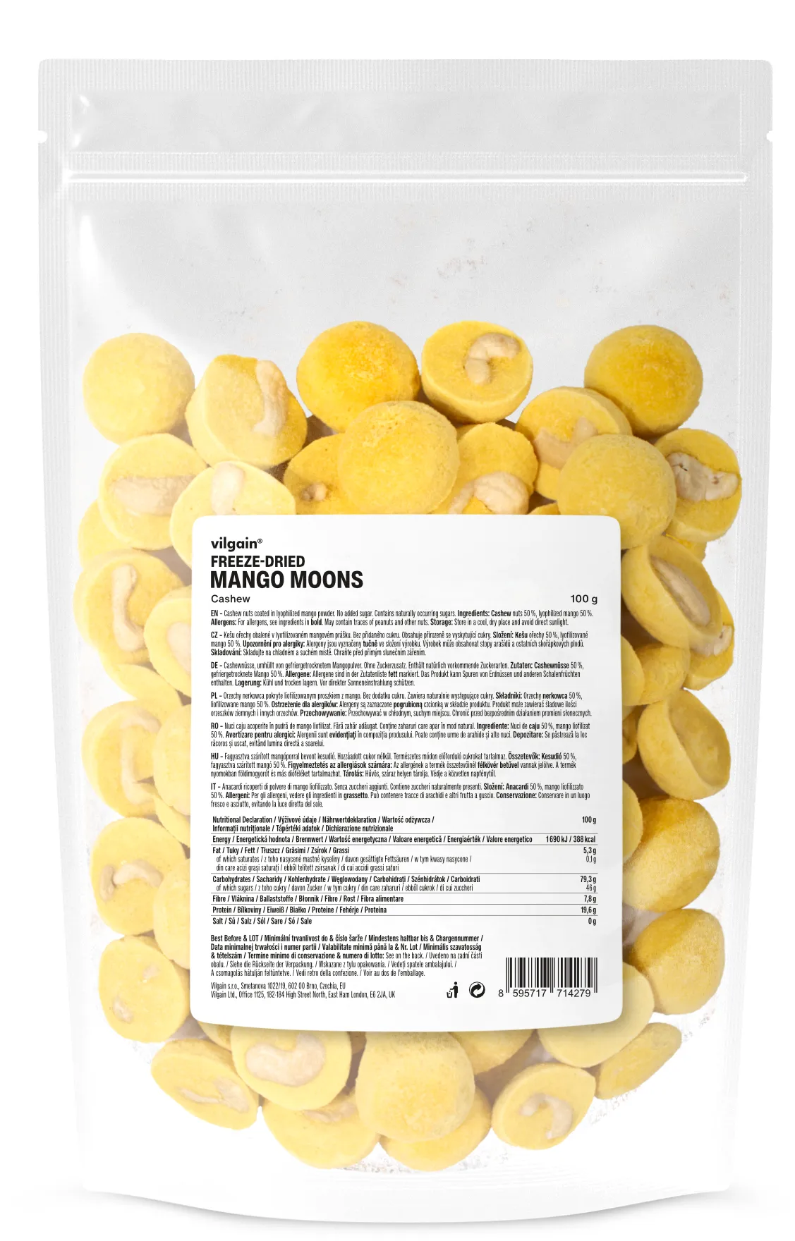 Vilgain Fruit Moons mango 100 g