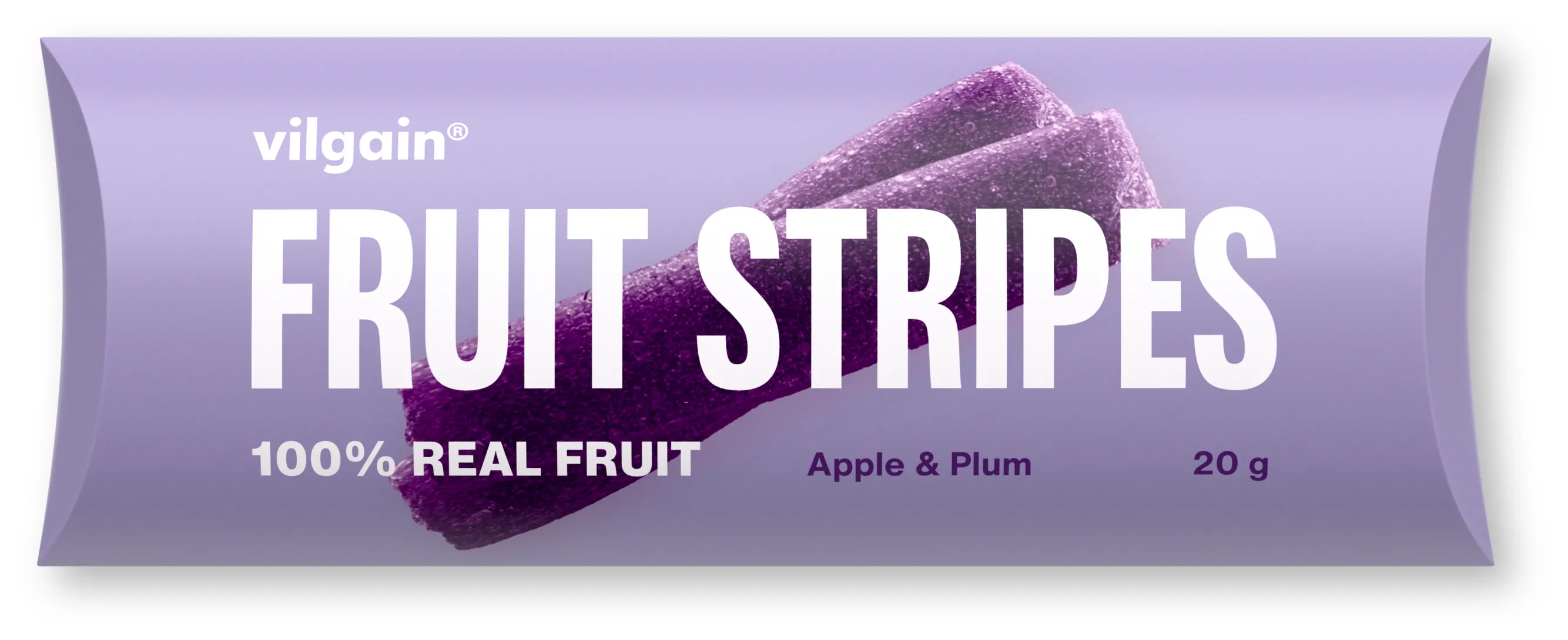 Vilgain Fruit Stripes jablko & švestka 20 g