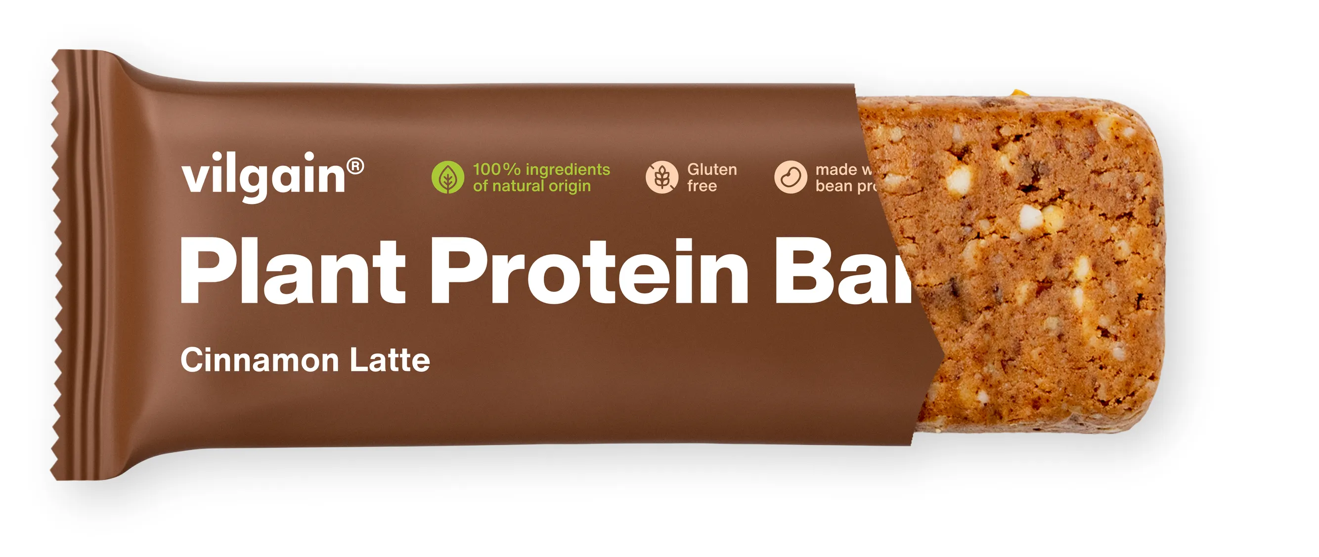 Vilgain Plant Protein Bar skořicové latté 50 g