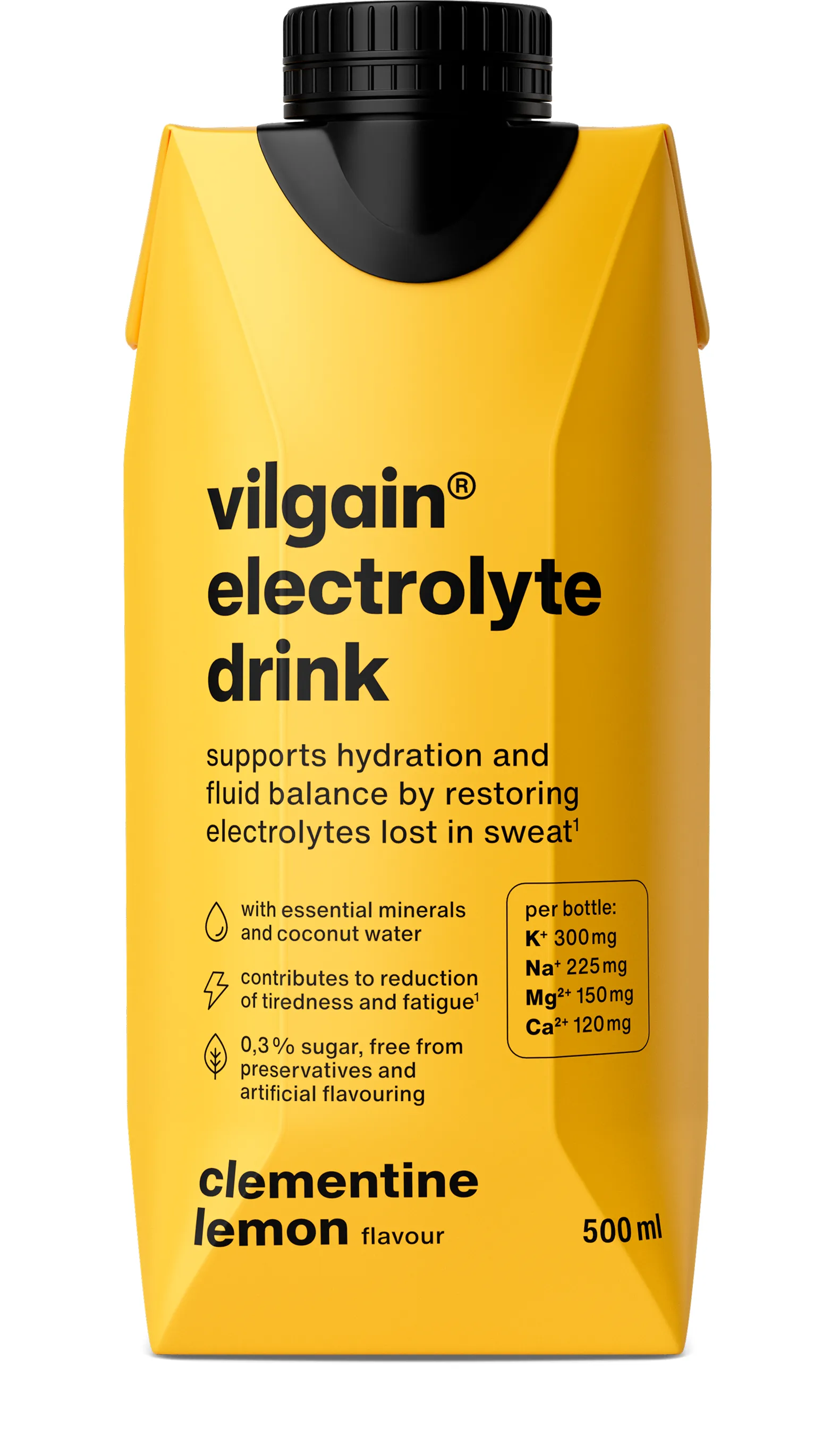 Vilgain Electrolyte Drink mandarinka s citronem 500 ml