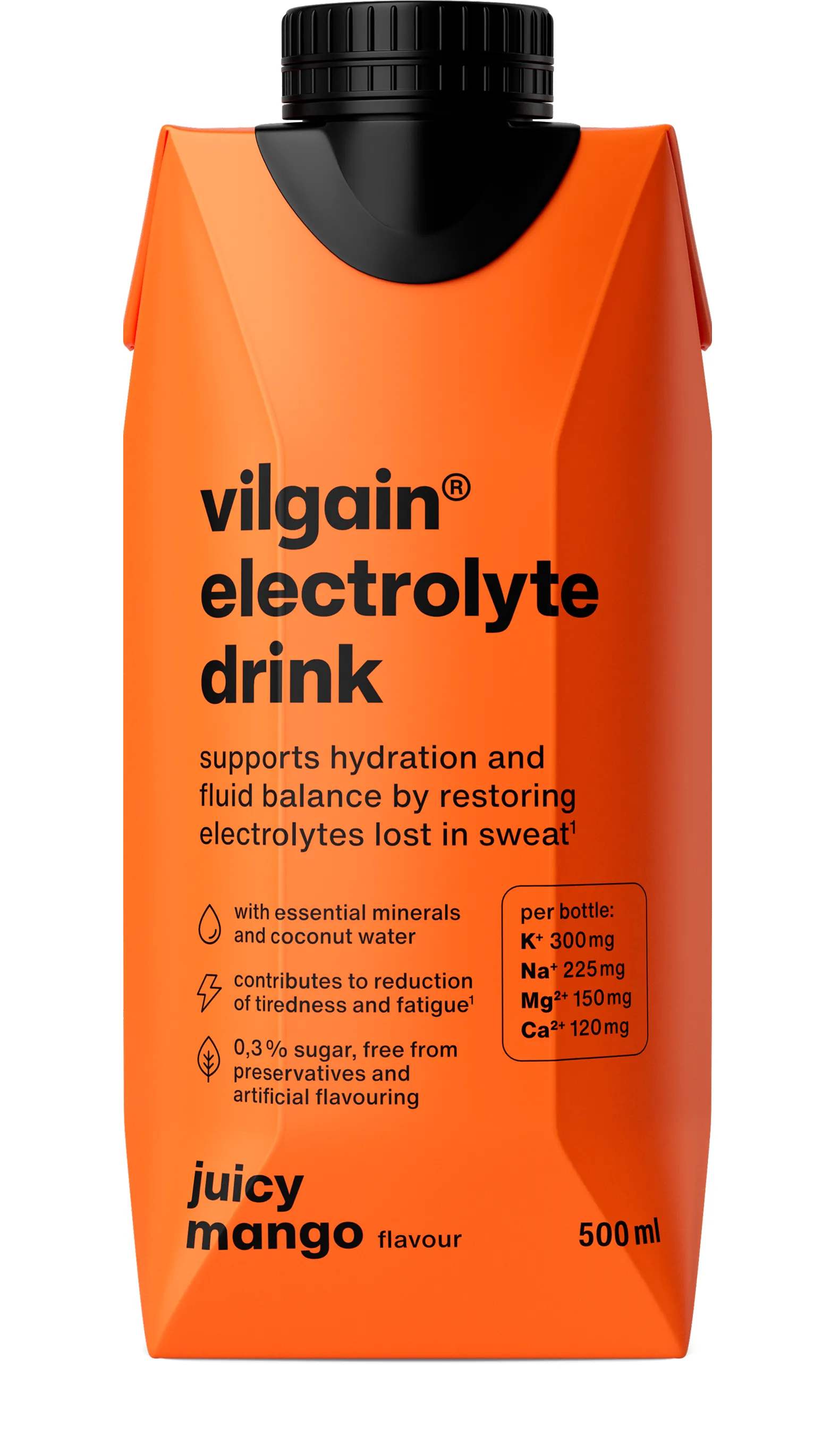 Vilgain Electrolyte Drink šťavnaté mango 500 ml
