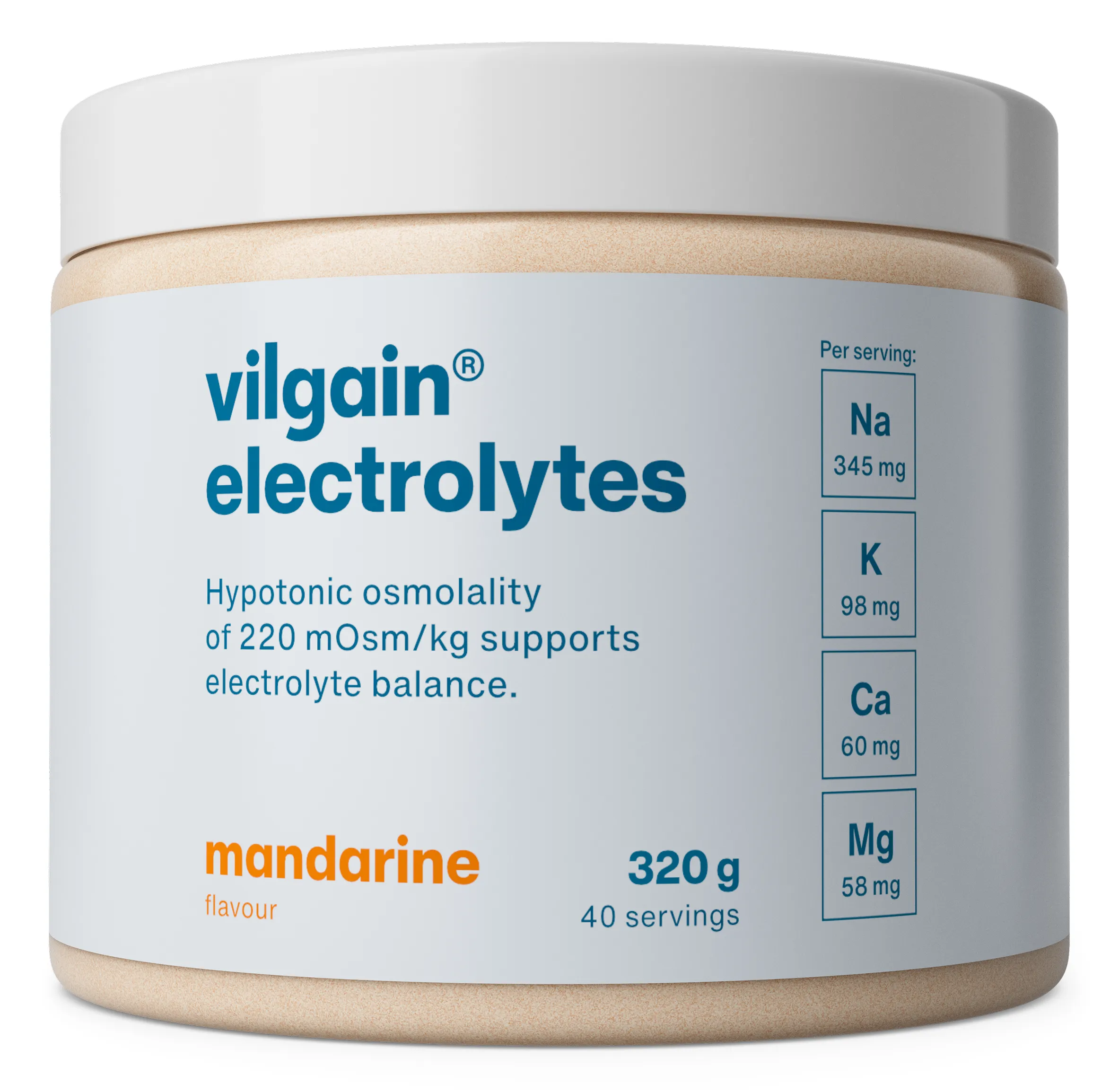 Vilgain Elektrolyty mandarinka 320 g
