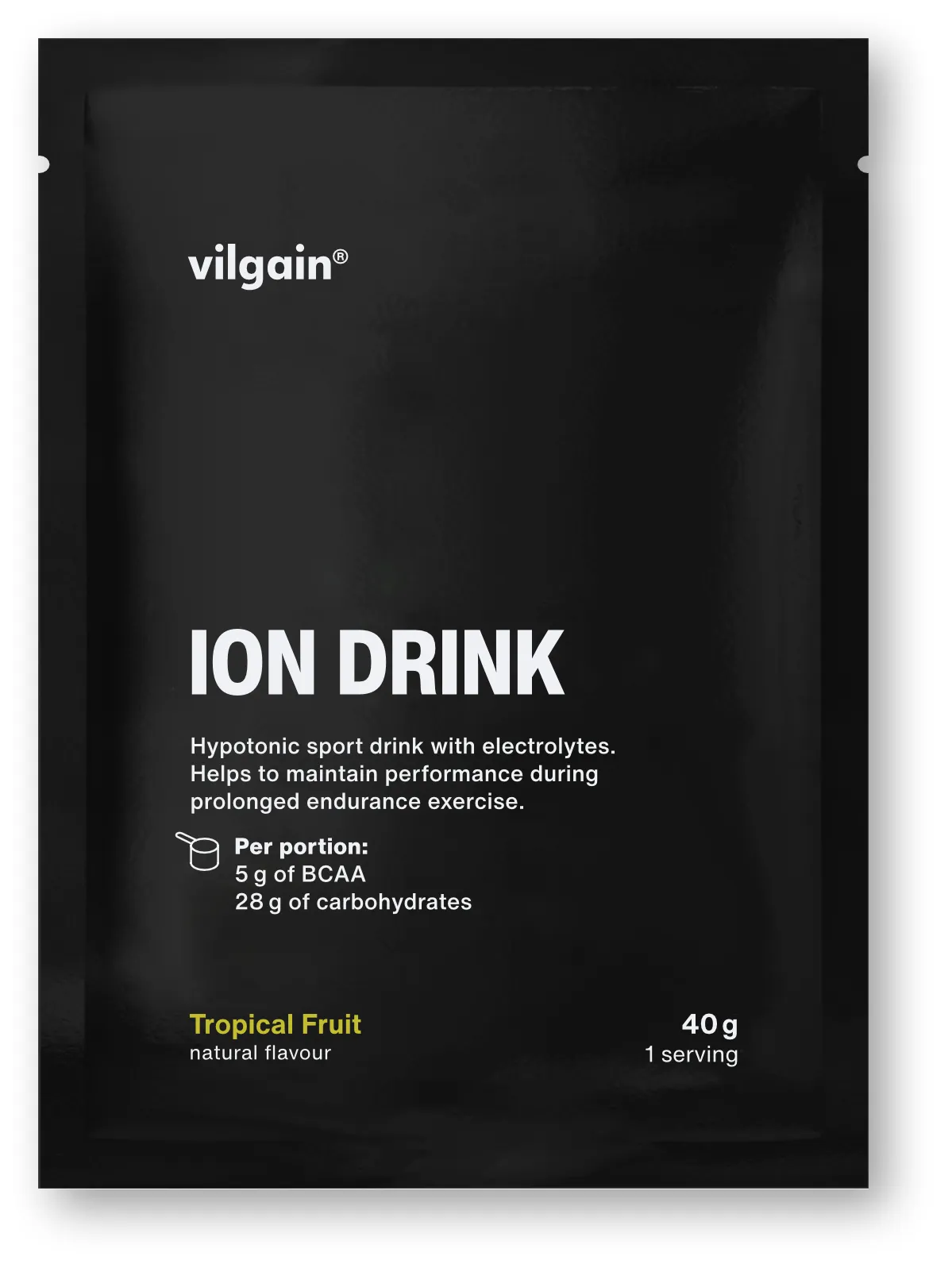 Vilgain Iontový nápoj tropické ovoce slazeno stévií 40 g