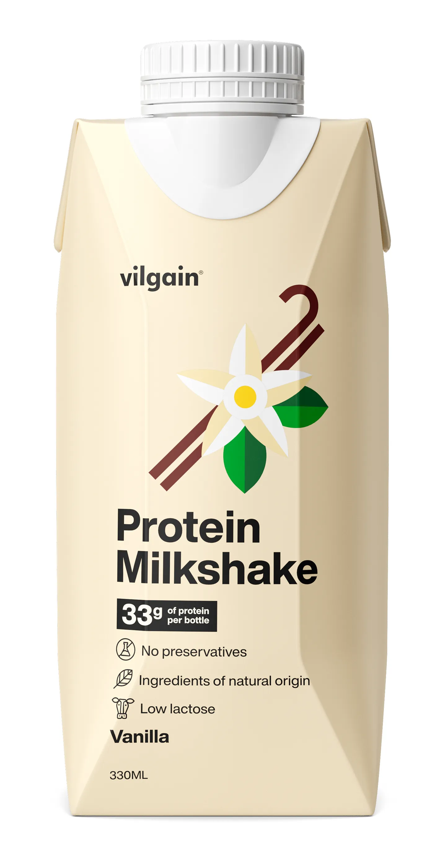 Vilgain Protein Milkshake vanilka 330 ml