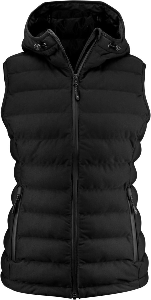 Dámská vesta JamesHarvest Woodland Heights - black