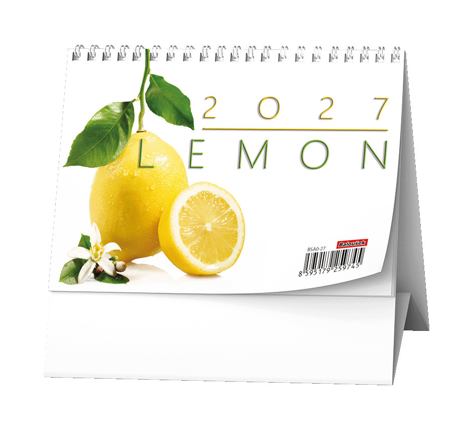 Stolní kalendář Lemon