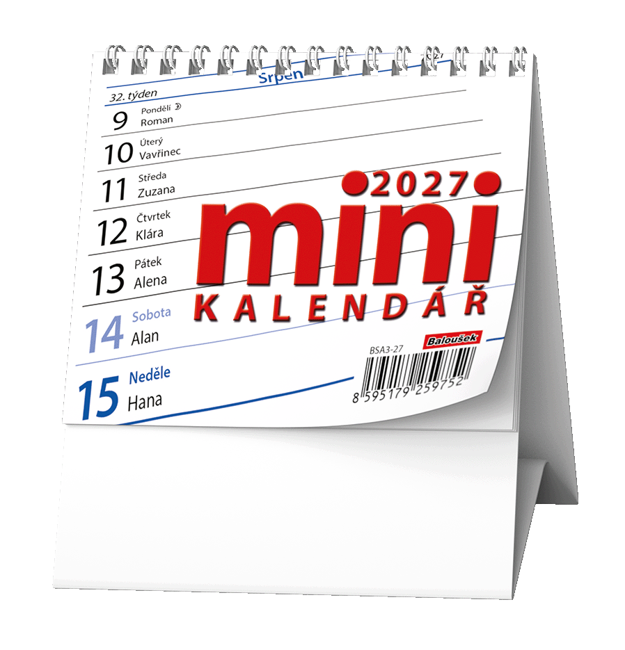 Stolní kalendář MINI