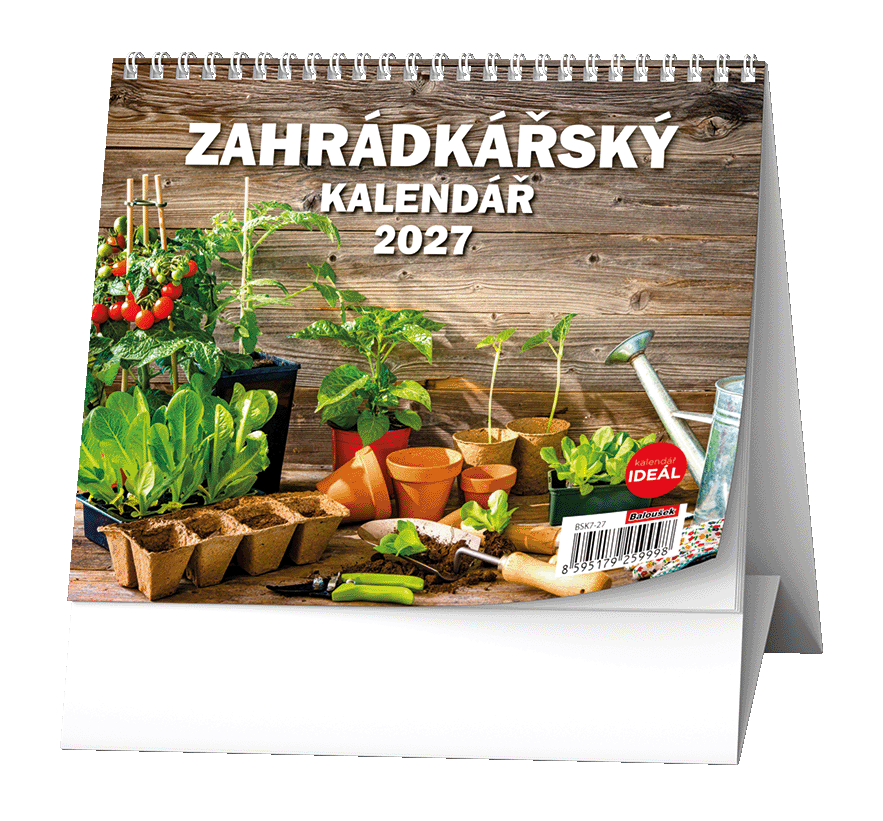 Stolní kalendář IDEÁL - Zahrádkářský kalendář