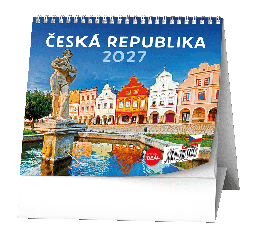 Stolní kalendář IDEÁL - Česká republika