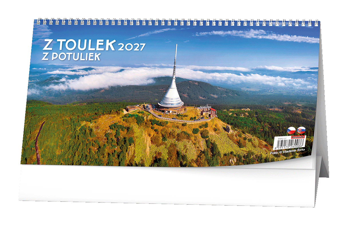 Stolní kalendář Z toulek