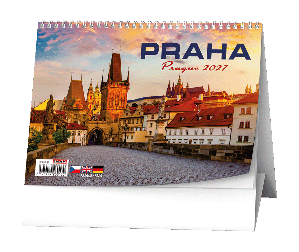 Stolní kalendář Praha