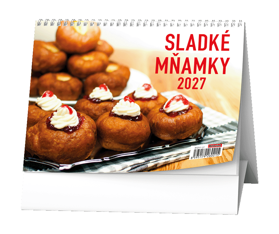 Stolní kalendář Sladké mňamky