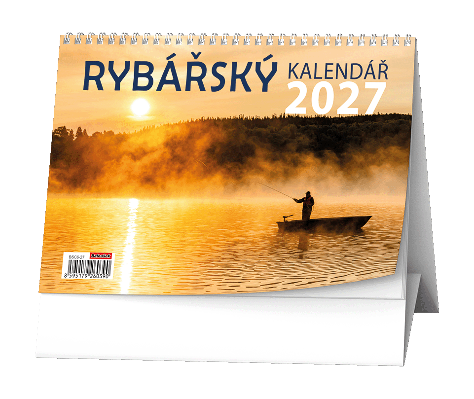 Stolní rybářský kalendář