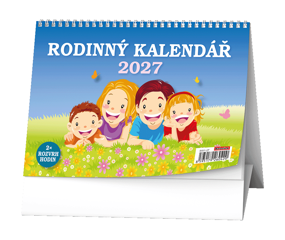 Stolní kalendář Rodinný