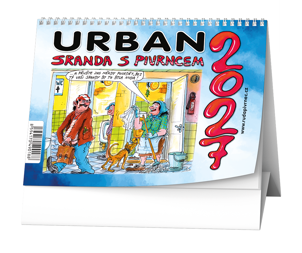 Stolní kalendář Urban - Sranda s Pivrncem