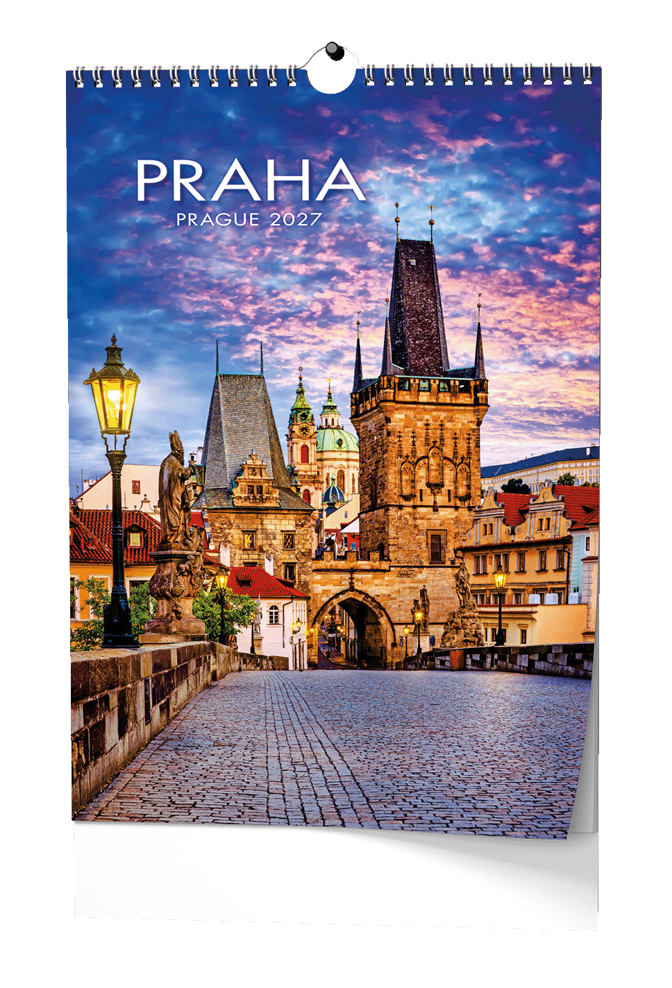 Nástěnný kalendář Praha 