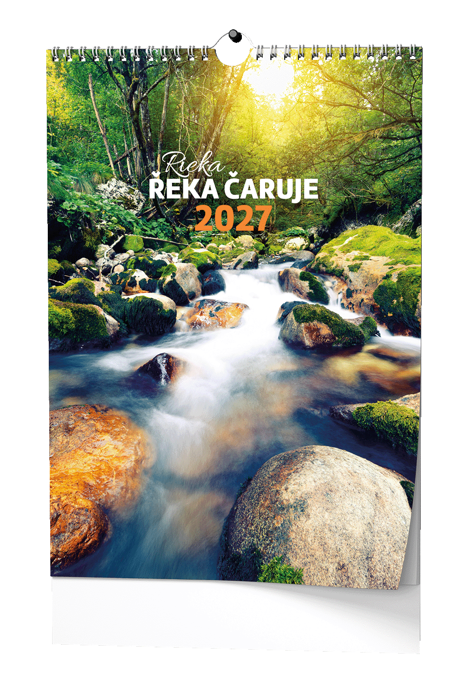 Nástěnný kalendář Řeka čaruje