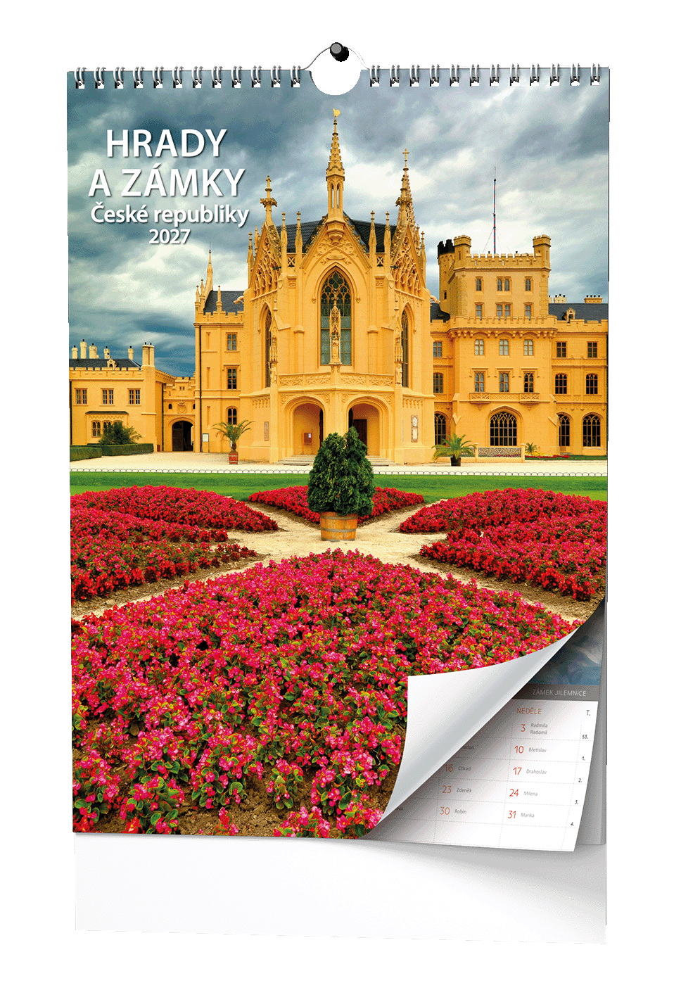 Nástěnný kalendář Hrady a zámky České republiky