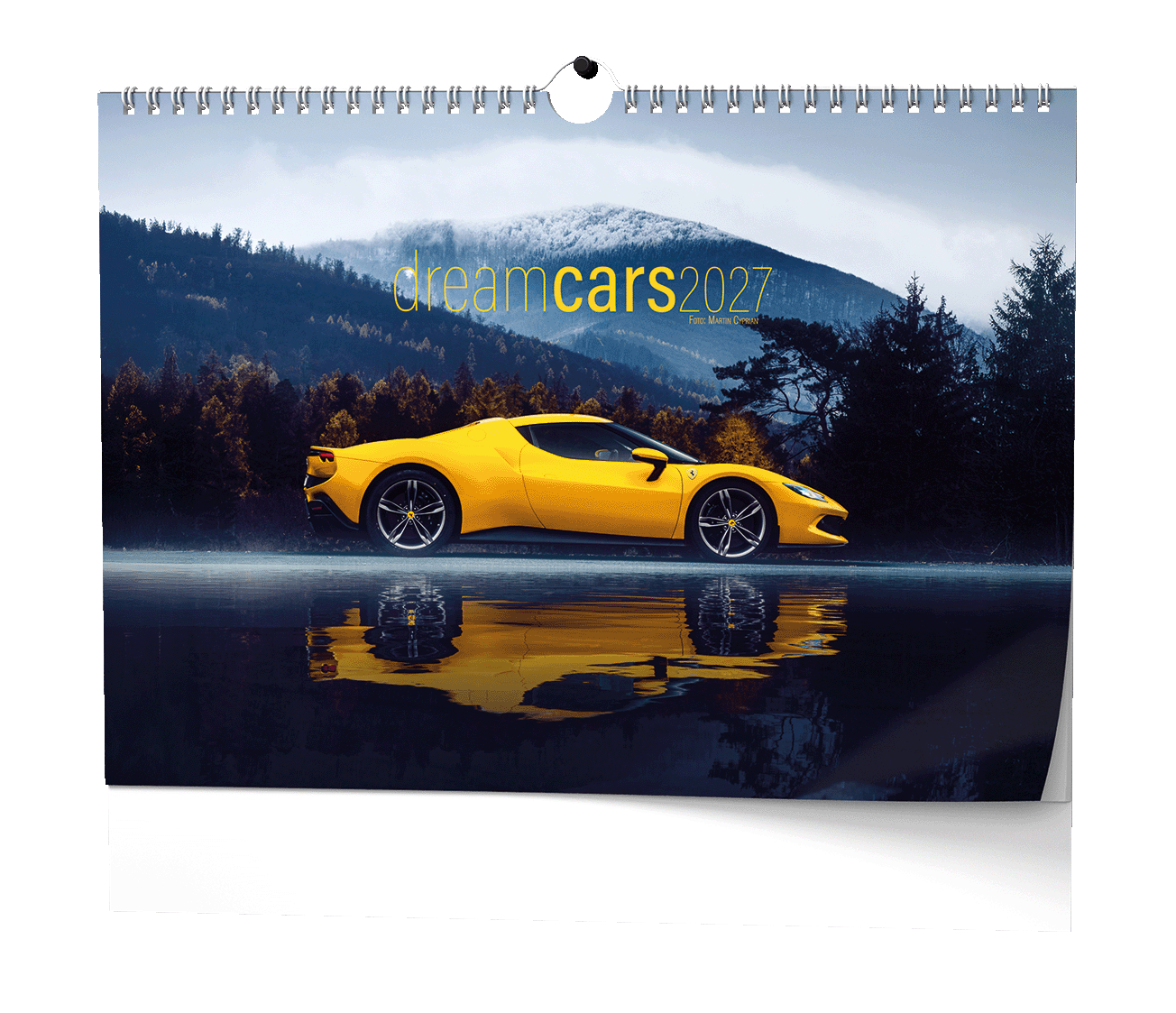 Nástěnný kalendář Dream Cars