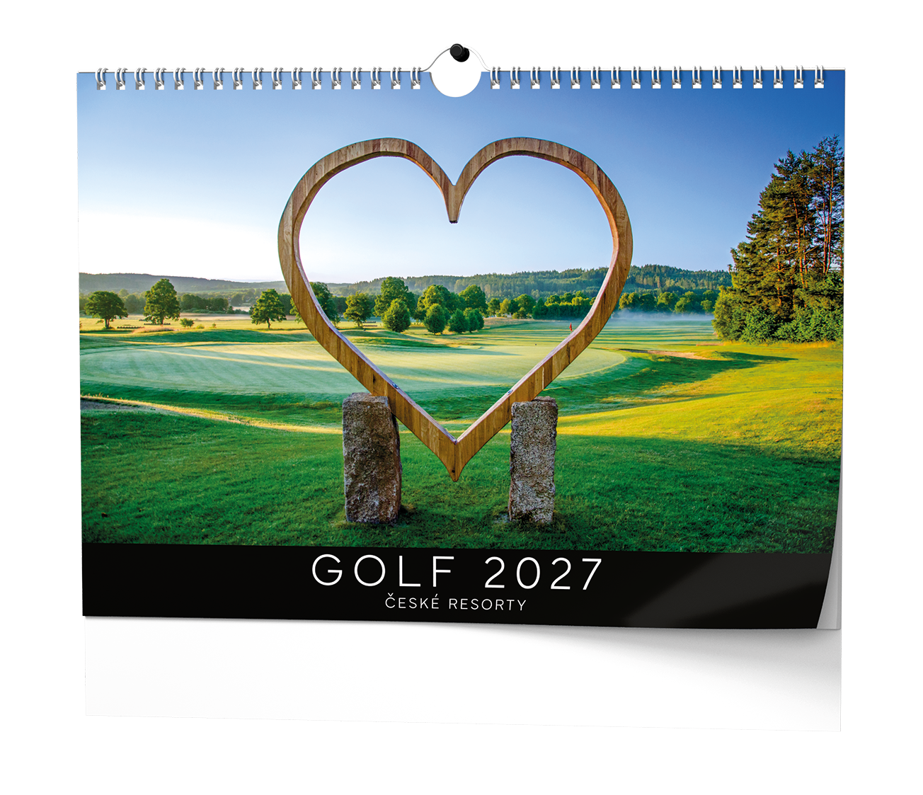 Nástěnný kalendář Golf - české resorty