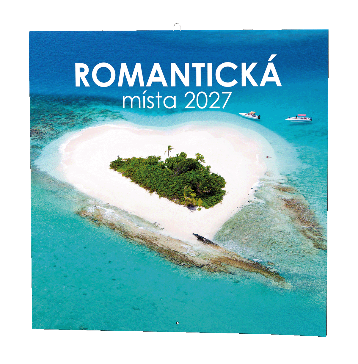 Nástěnný kalendář Romantická místa                  