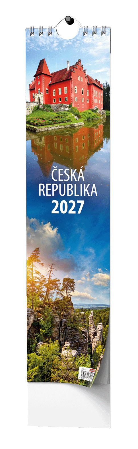 Nástěnný kalendář Kravata - Česká republika