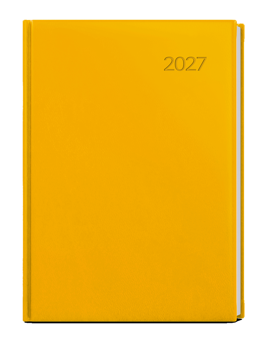 Denní diář Adam Vivella 2027, B6 - okrová 