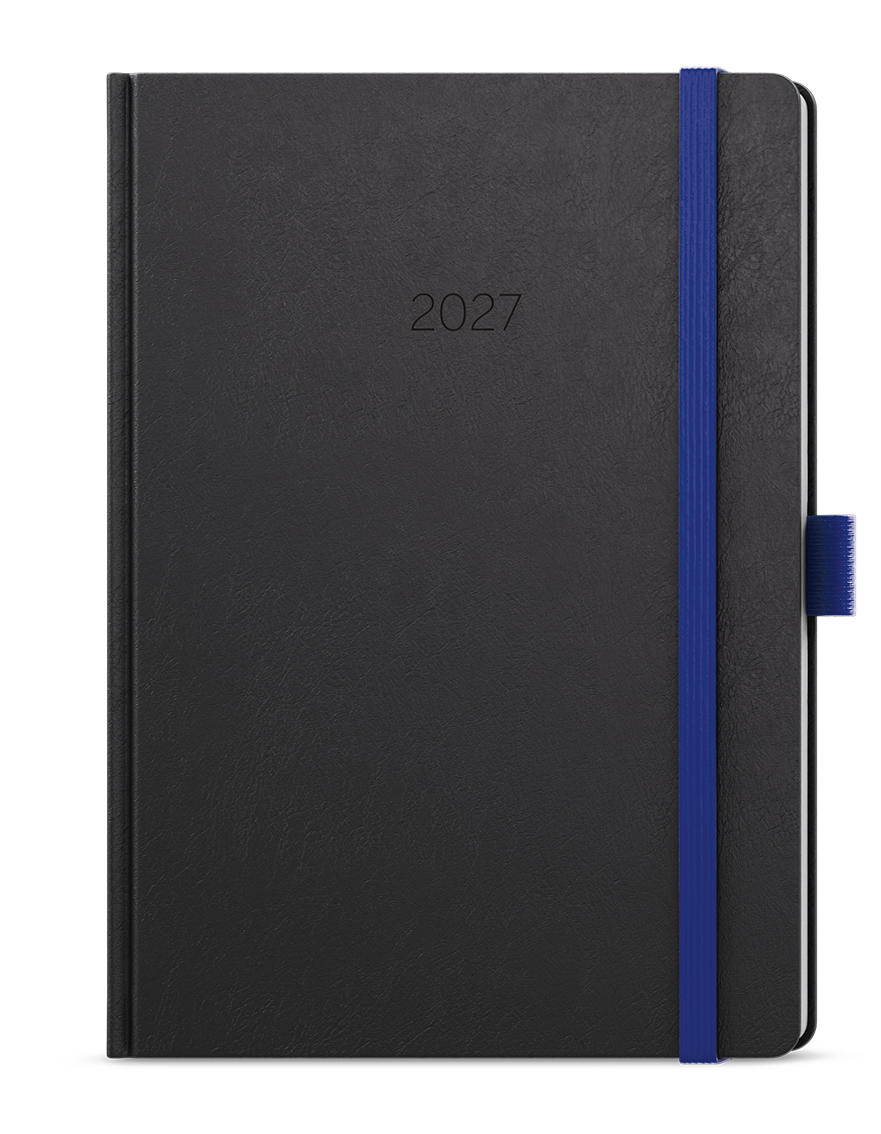 Denní diář David Nora 2027, A5 - modrá