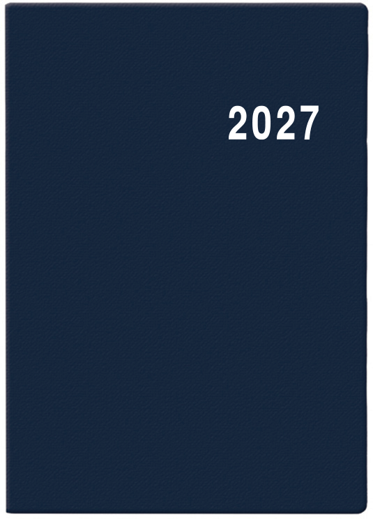 Týdenní diář Ladislav PVC 2027 - modrá