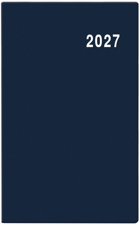 Měsíční diář Marika PVC 2027 - modrá