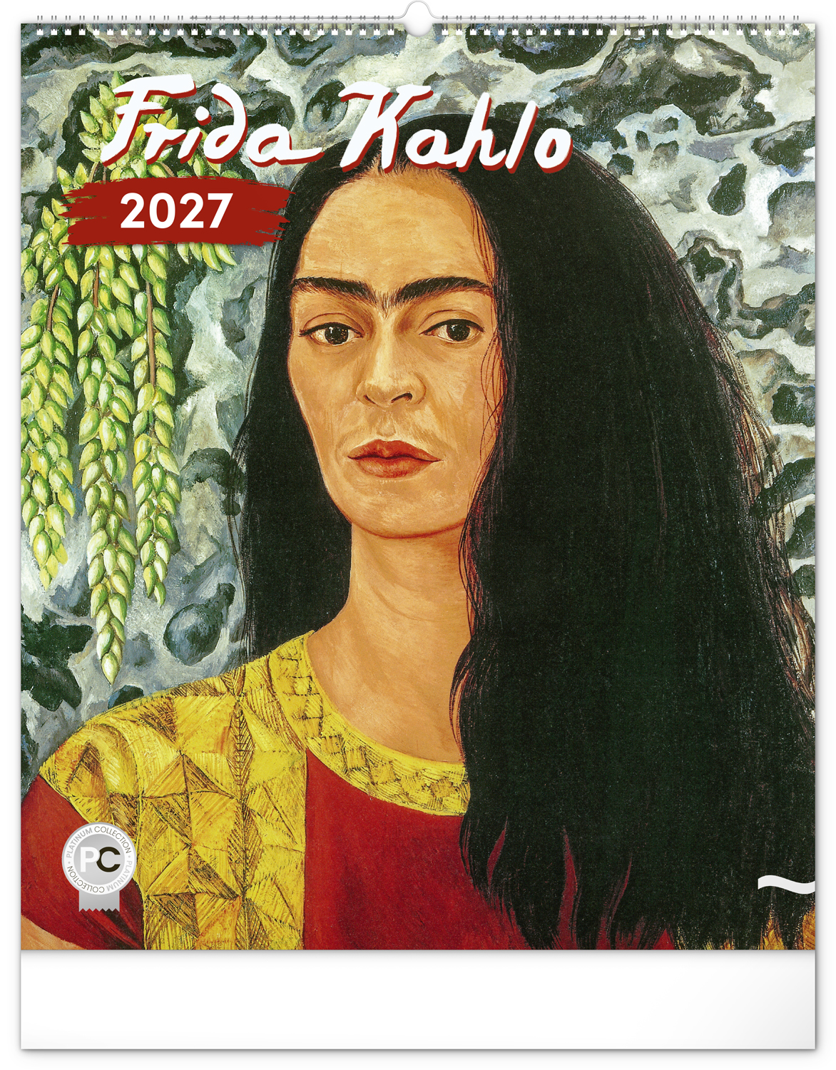 Nástěnný kalendář Frida Kahlo 2027, 48x56 cm